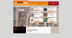 Desktop Screenshot of cartomur.imida.es